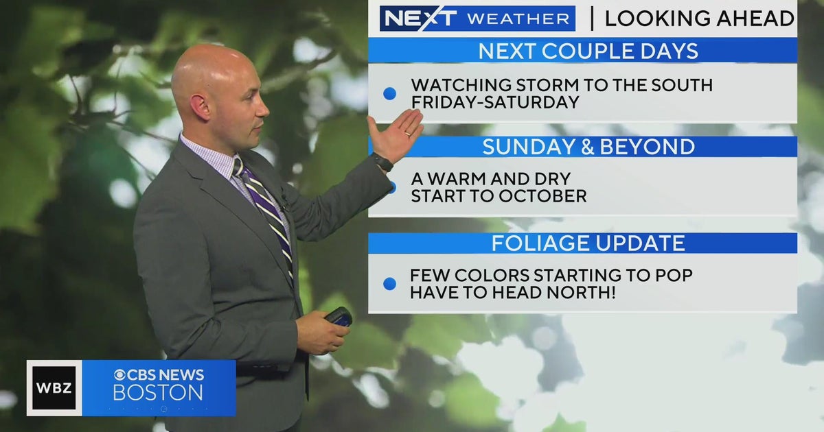 Next Weather WBZ weather forecast CBS Boston