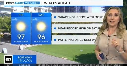 Sunshine is here to stay - CBS Texas