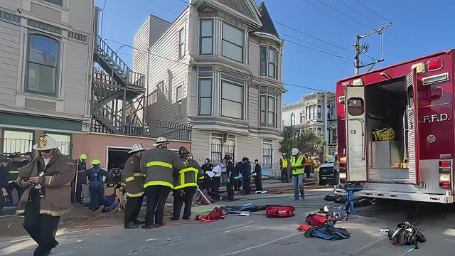 SF trench rescue aftermath 