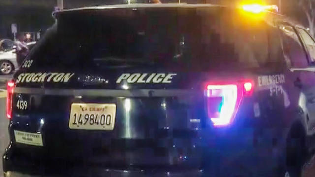 Stockton Police Patrol Car 