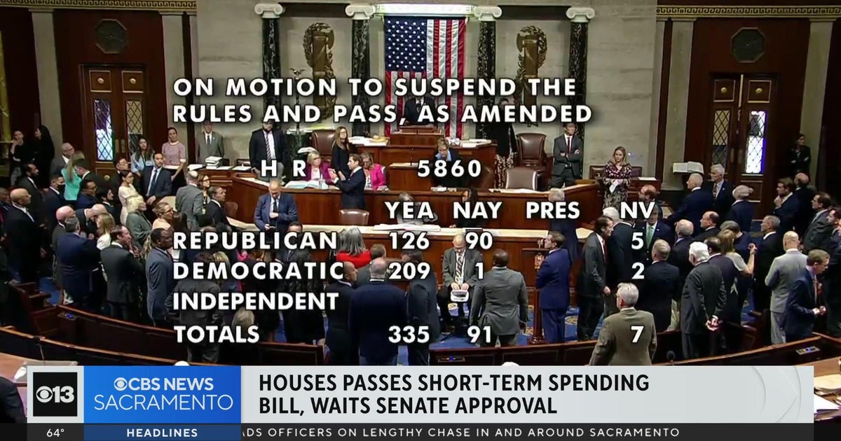 House passes short term spending bill to avoid government shutdown