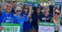 More big strikes loom, with thousands of health care and casino workers set to walk off the job More big strikes loom, with thousands of health care and casino workers set to walk off the job