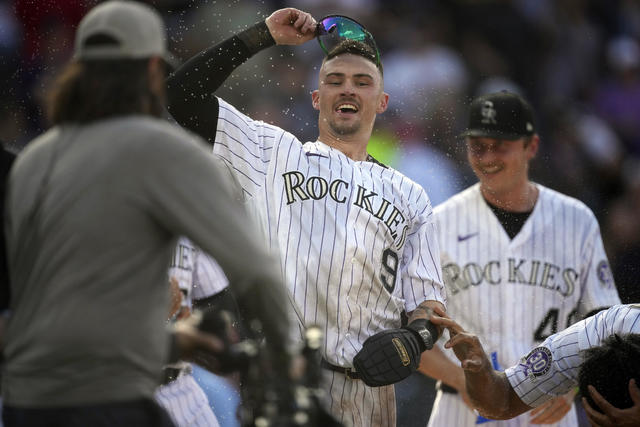 Doyle scores from 2nd on wild pitch by outfielder-turned-pitcher