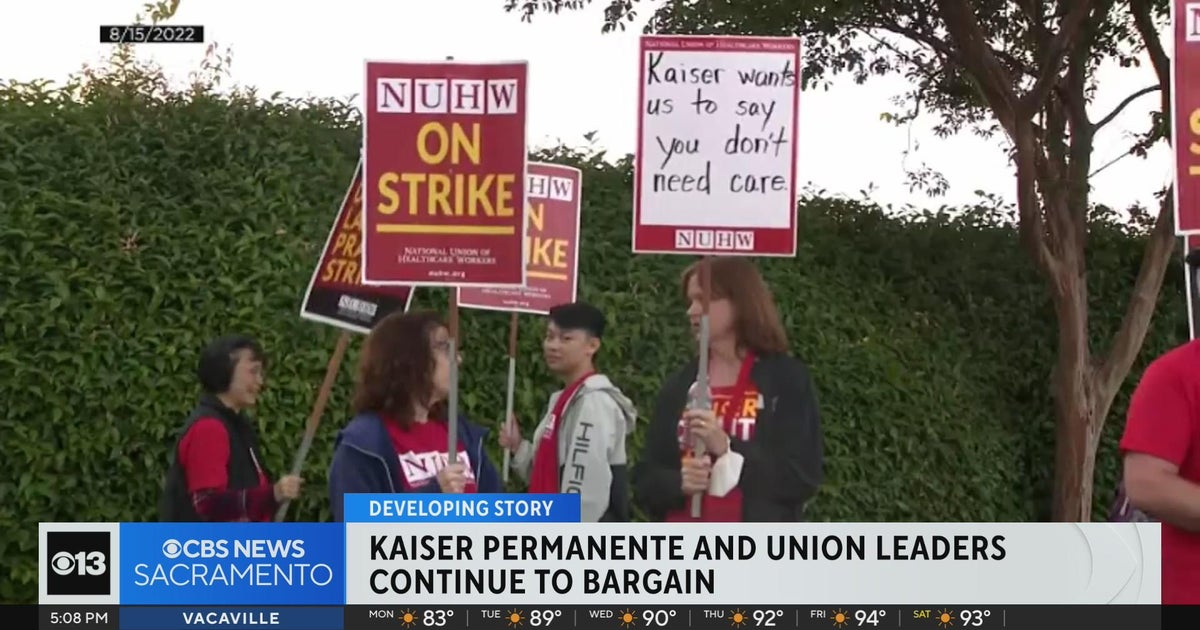Bargaining continues between Kaiser Permanente and union leaders