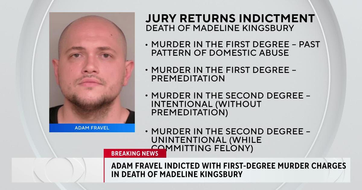 Adam Fravel Indicted By Grand Jury In Death Of Madeline Kingsbury - CBS ...