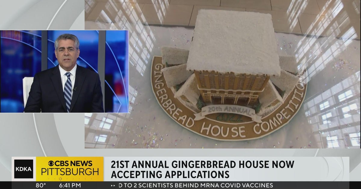 21st annual City of Pittsburgh Gingerbread House Competition accepting