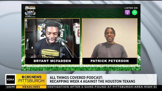 All Things Covered Podcast recaps Pittsburgh Steelers vs. Houston Texans -  CBS Pittsburgh