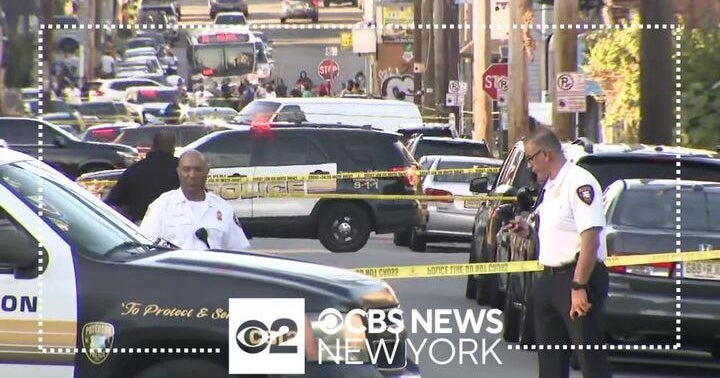 Police: 1 dead, 2 wounded in shooting in Paterson, N.J. - CBS New York