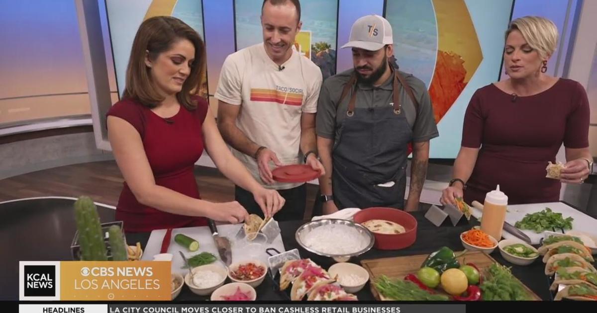 Celebrating National Taco Day with Taco/Social - CBS Los Angeles