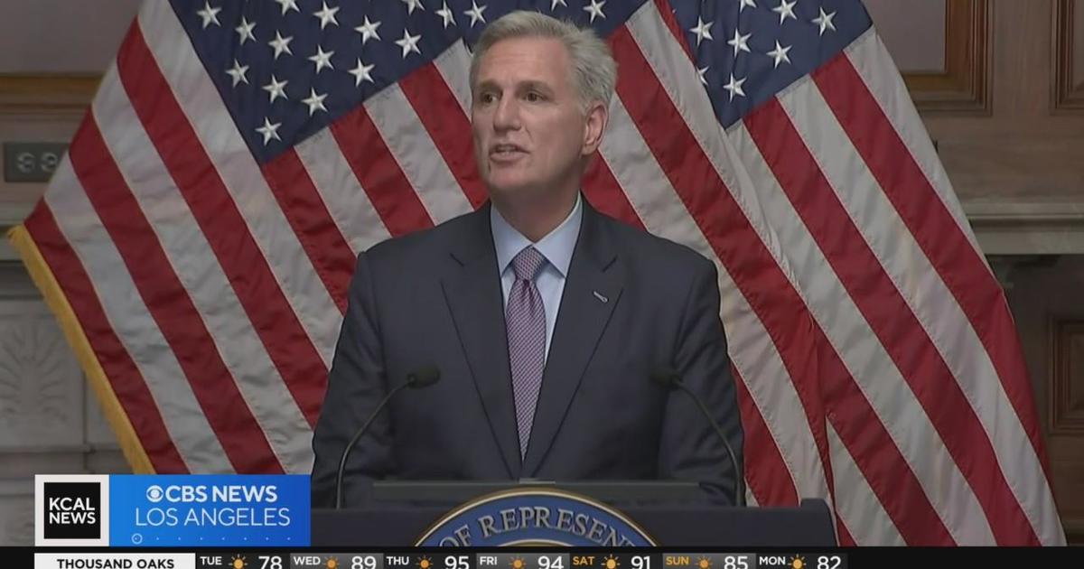 Kevin Mccarthy Becomes The First Speaker Of The House To Ousted Cbs