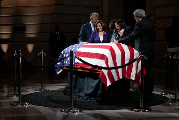 Dianne Feinstein lies in state at San Francisco City Hall