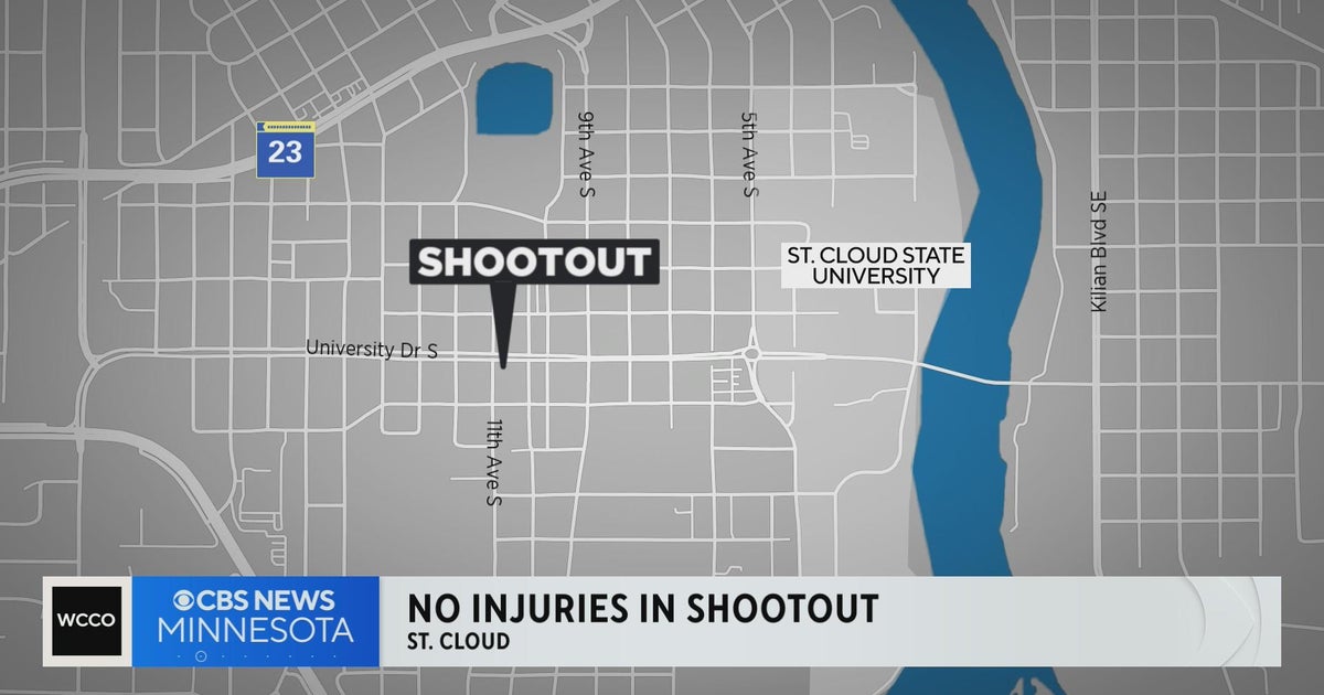 No one injured in St. Cloud shootout - CBS Minnesota