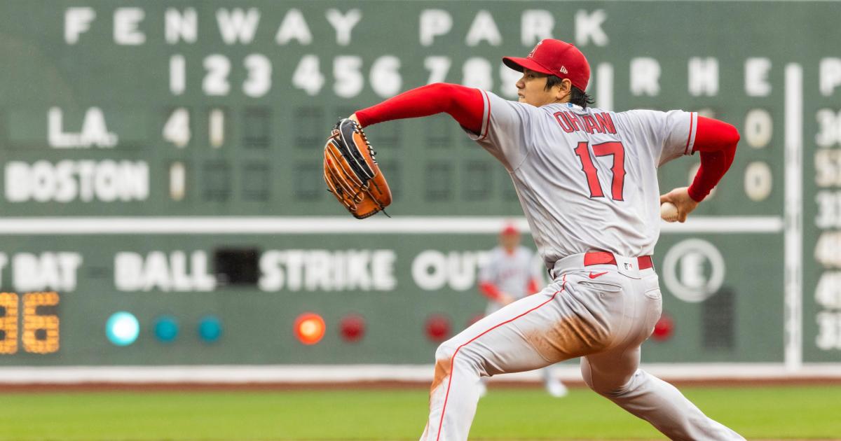 Shohei Ohtani could be wearing the Red Sox B