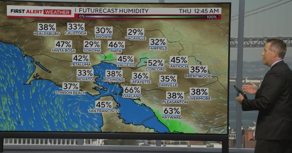 Wednesday First Alert Weather forecast 10/4/23 - CBS San Francisco