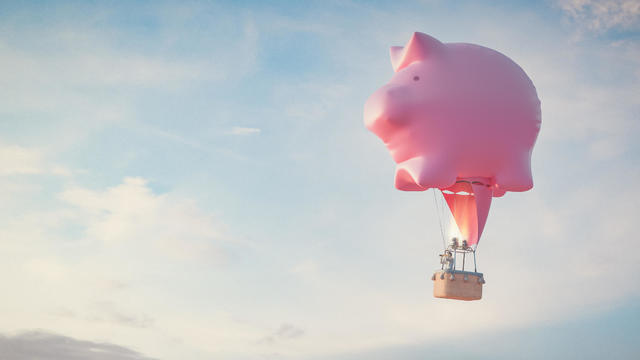 Piggy Bank,3d Render 