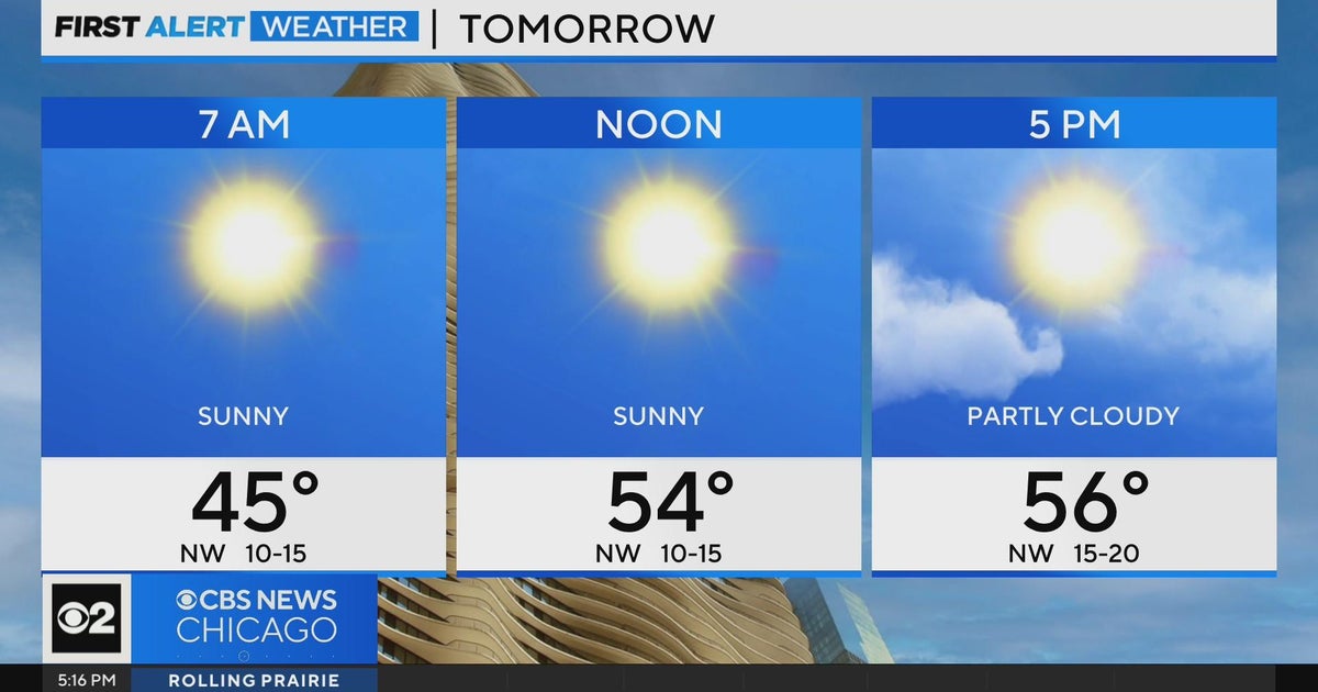 Chicago First Alert Weather: Chilly weekend ahead - CBS Chicago