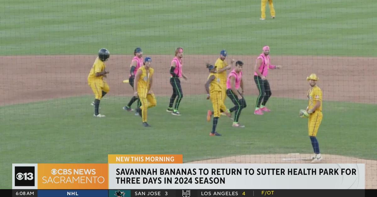 Savannah Bananas to return to Sutter Health Park in 2024 CBS Sacramento