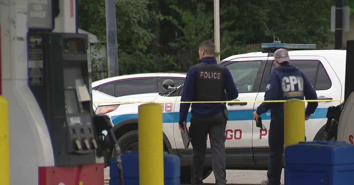 Police investigate shooting at Chicago gas station CBS Chicago