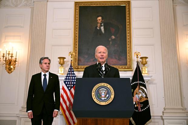 President Joe Biden and Secretary of State Antony Blinken 