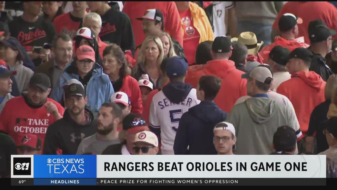 Texas' shaky bullpen escapes late drama as Rangers beat Orioles 3-2 to open  ALDS - CBS Texas