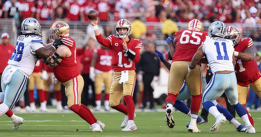 Brock Purdy pitches 4 TDs leads 49ers over Cowboys 4210 Brock Purdy pitches 4 TDs leads 49ers over Cowboys 4210