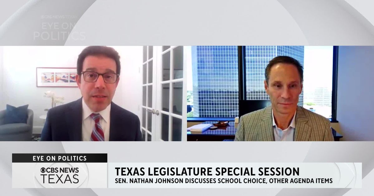 Eye on Politics: One-on-One with TX Sen. Nathan Johnson - CBS Texas