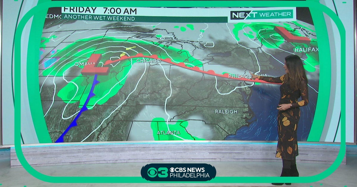 NEXT Weather: Partly cloudy with a stray shower - CBS Philadelphia
