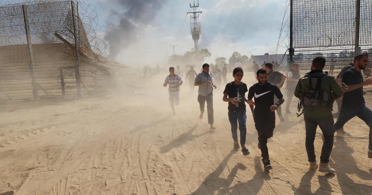 Рано в събота бойци на Хамас пробиха границата между Израел