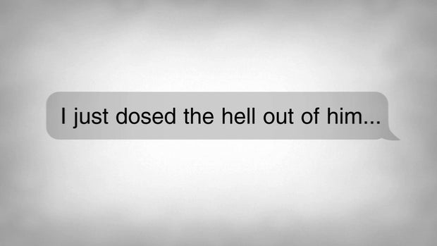 Jade Janks text to Alan Roach