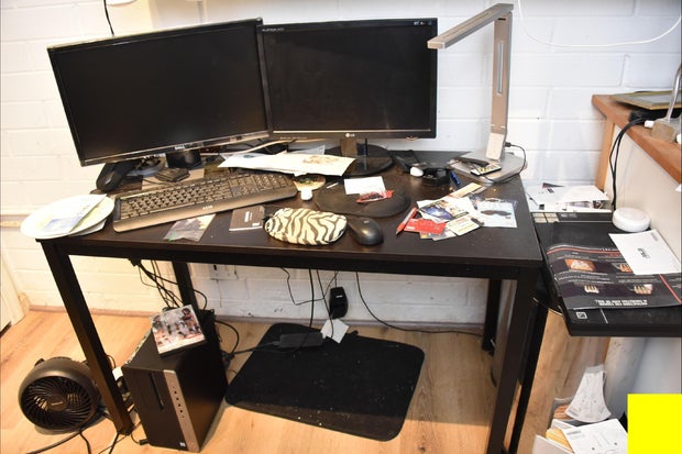 Tom Merriman's computer