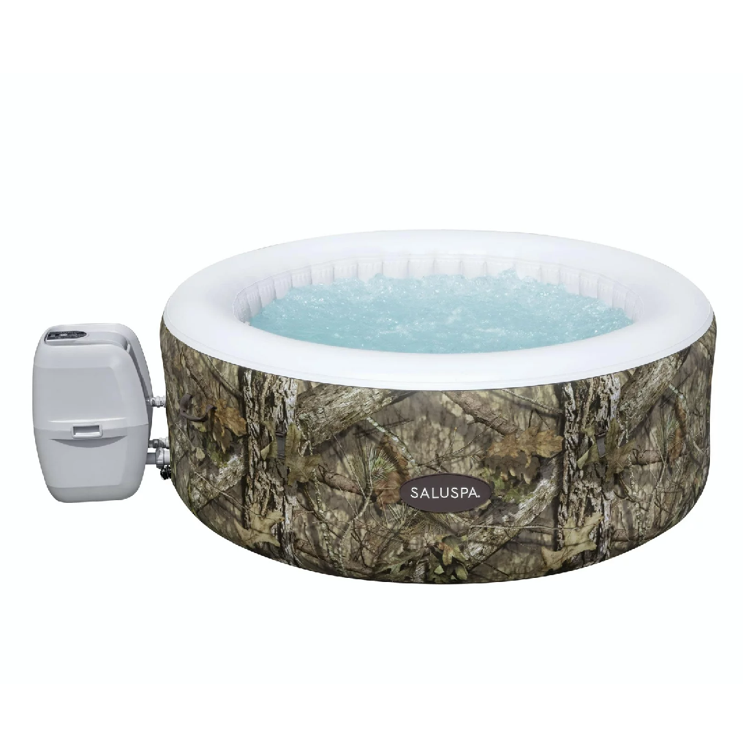 SaluSpa Mossy Oak Inflatable 2-4 Person 177 gal. Hot Tub 