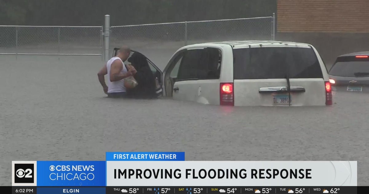 Researchers working to help Chicago's flooding response - CBS Chicago