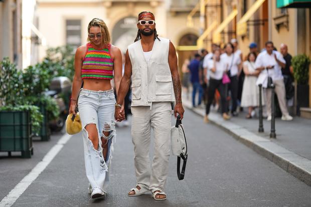 Street Style - Day 1 - Milan Fashion Week - Menswear Spring/Summer 2024 
