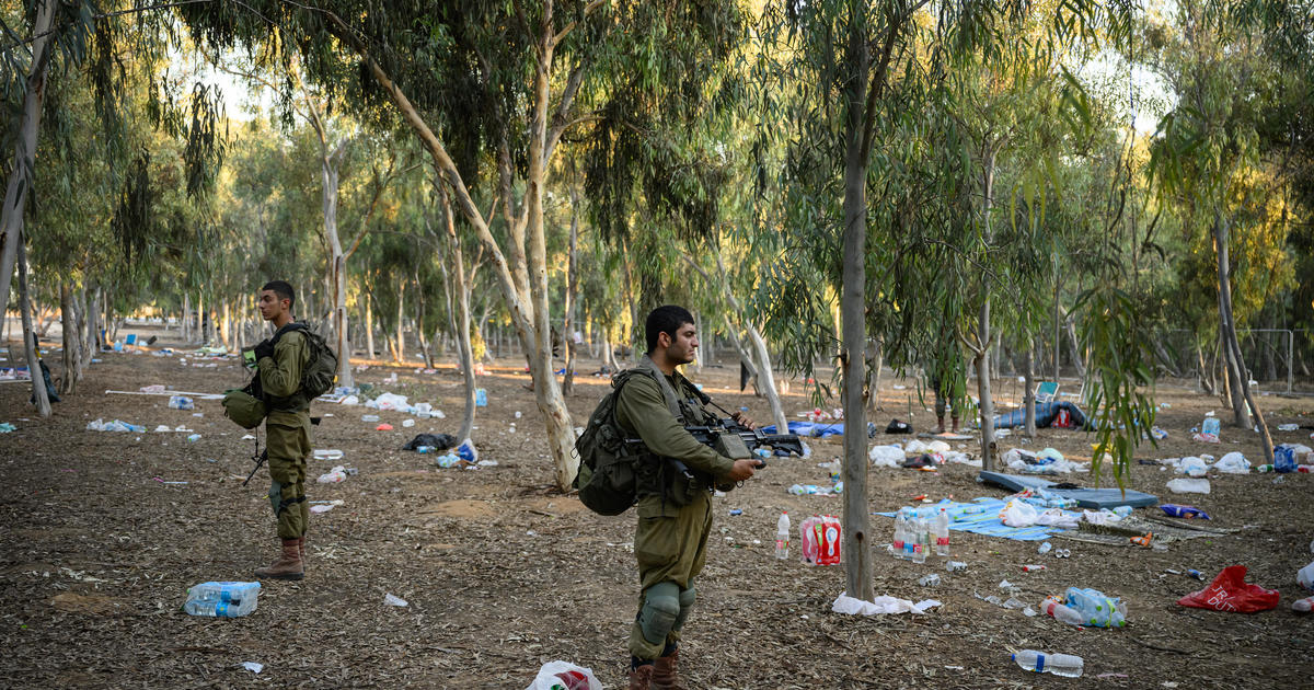 Miejsce masakry na izraelskim festiwalu muzycznym nosi szokujące pozostałości straszliwego ataku