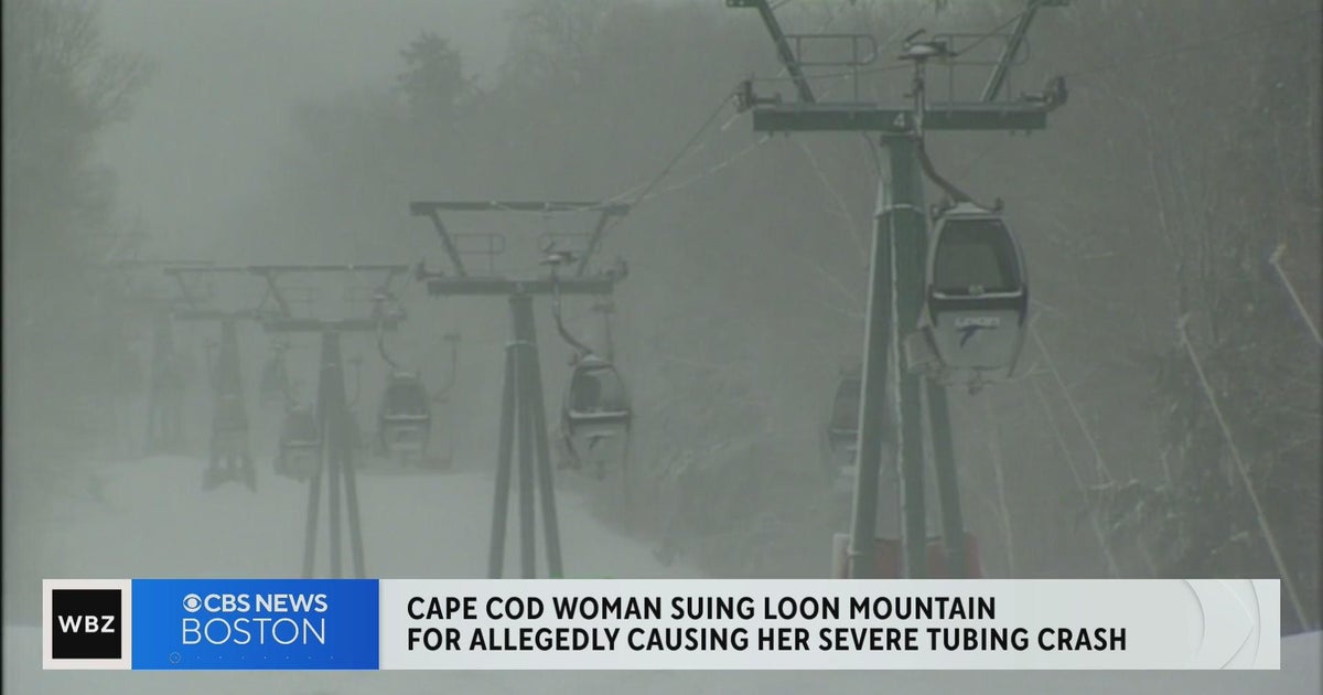 Cape Cod woman sues Loon Mountain over severe tubing crash CBS Boston