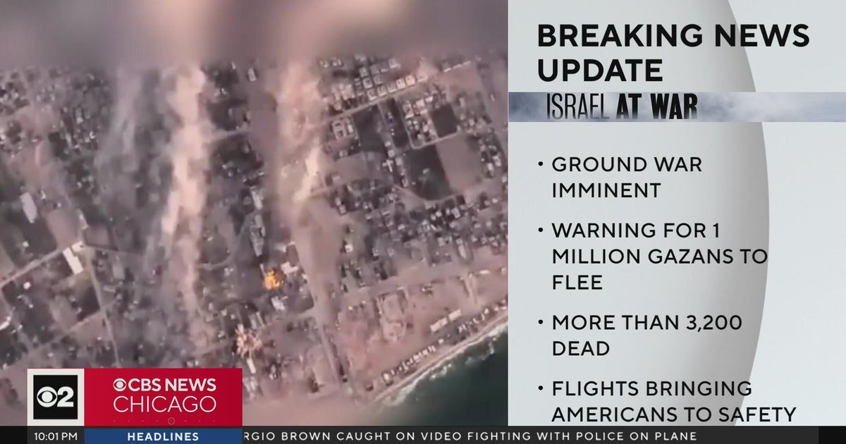 Ground war imminent; Israel tells Palestinians to flee northern Gaza ...