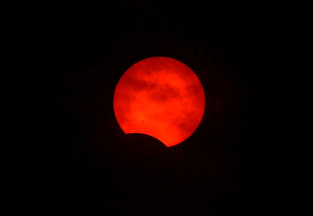 Annular Solar Eclipse Passes Over The United States