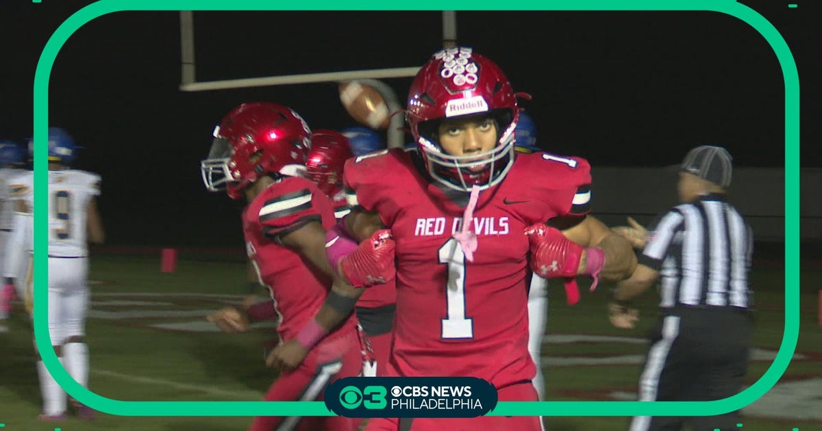 Friday Football Frenzy Woodstown at Haddonfield CBS Philadelphia