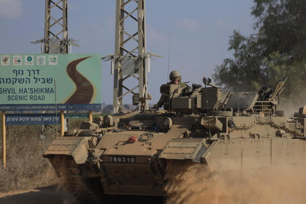 Israel's military activity on the Gaza border 