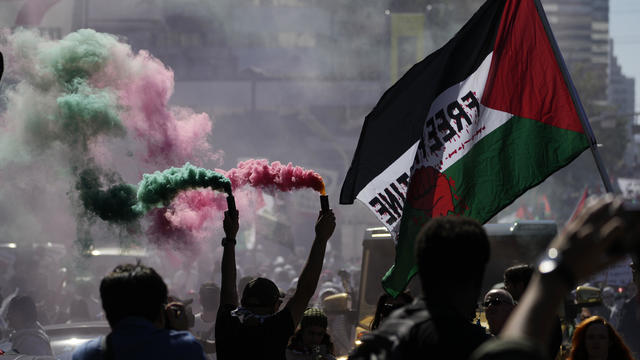 APTOPIX US Israel Palestinians Protest 