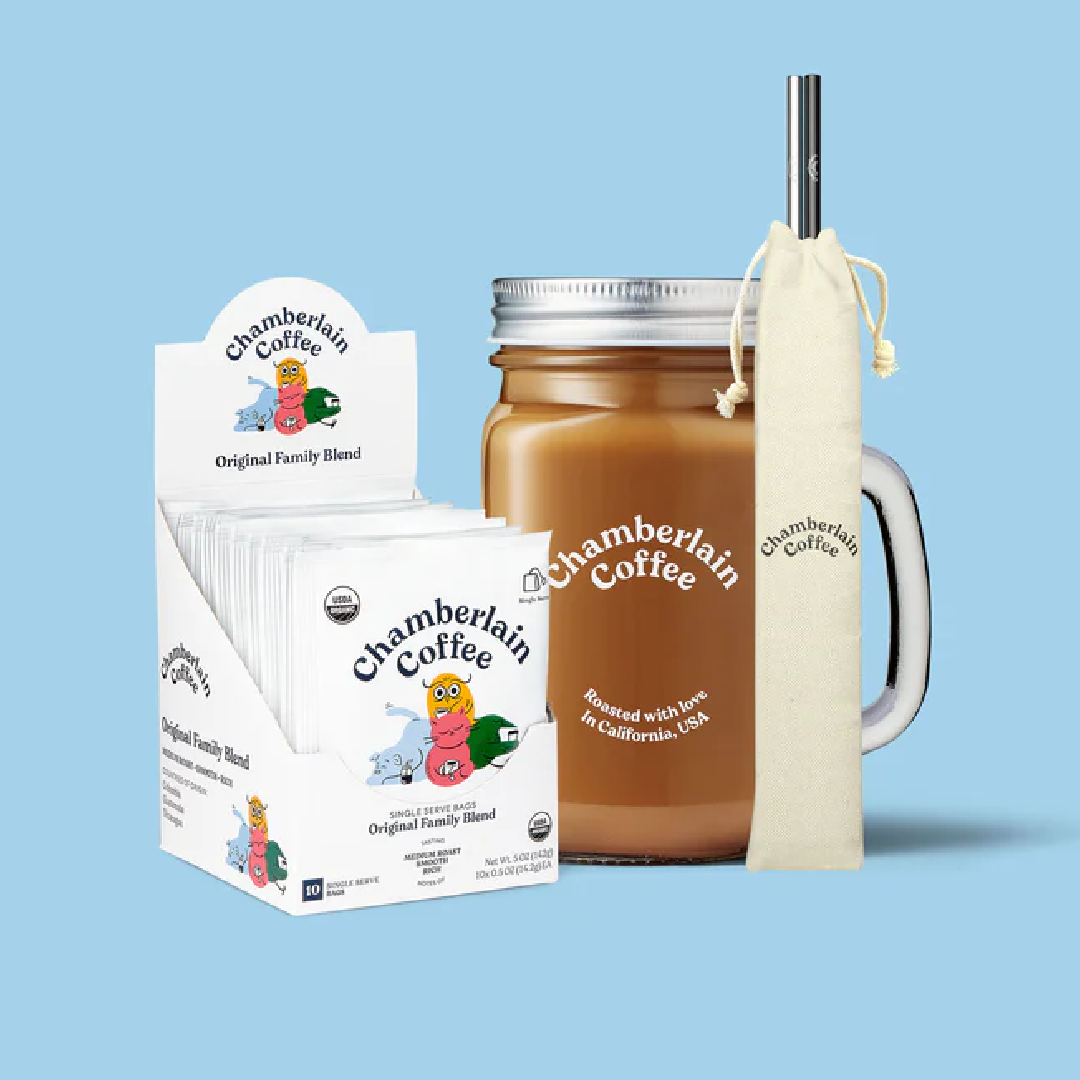 Chamberlain Coffee cold brew coffee starter pack 