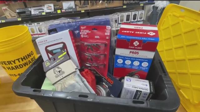 SF earthquake preparedness kit 