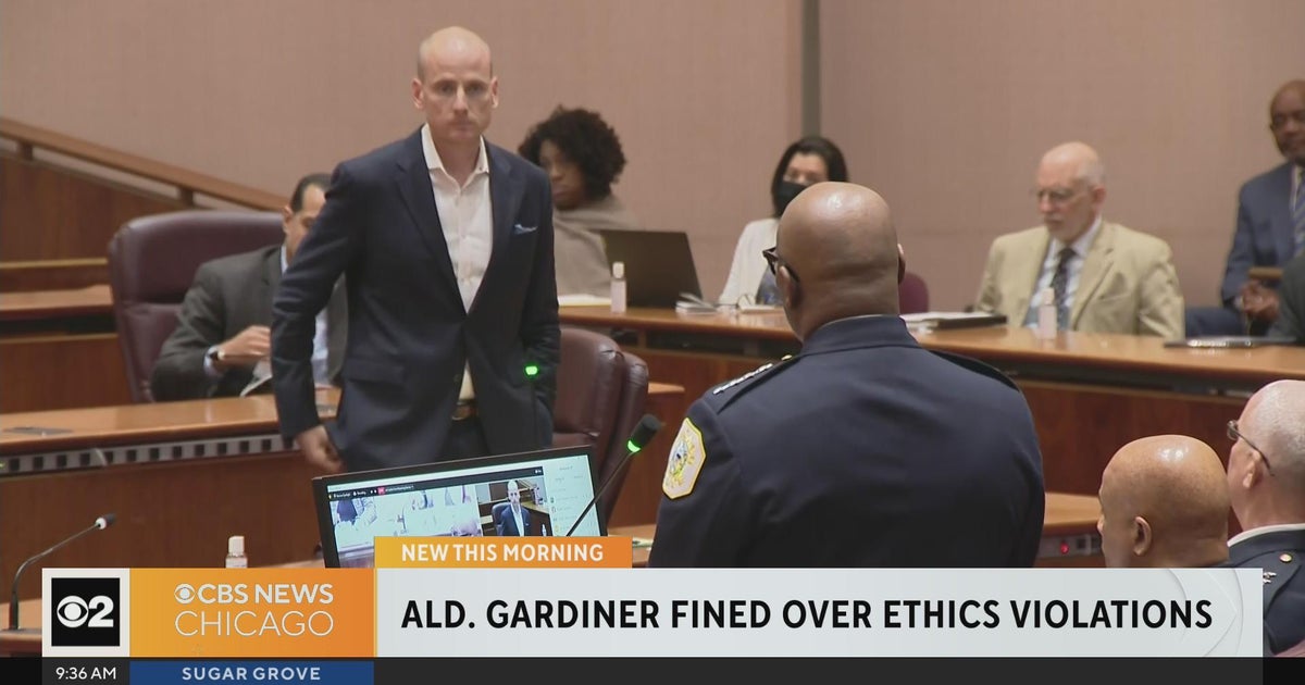 Ald. Jim Gardiner fined over ethics violations CBS Chicago