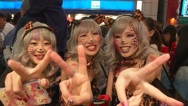 Revelers celebrate Halloween in 2015