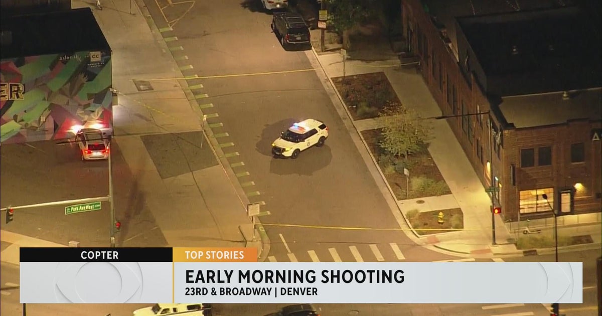 1 killed in early morning shooting at 23rd and Broadway in Denver - CBS ...