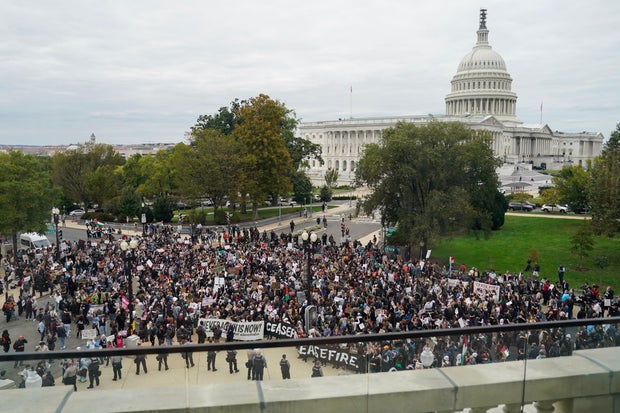 Jewish Voice For Peace Protesters On Capitol Hill