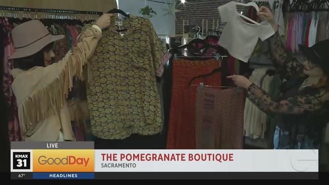 Fall and Halloween fashion at the Pomegranate Boutique Good Day