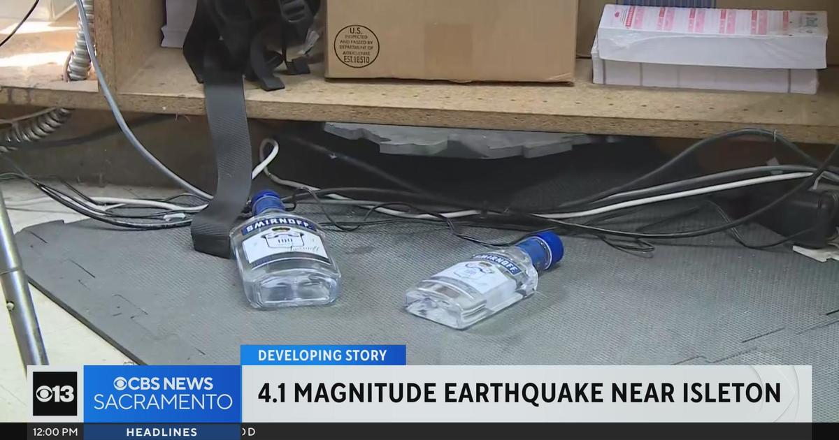 Magnitude 4.1 Earthquake Rattles Northern California - CBS Sacramento