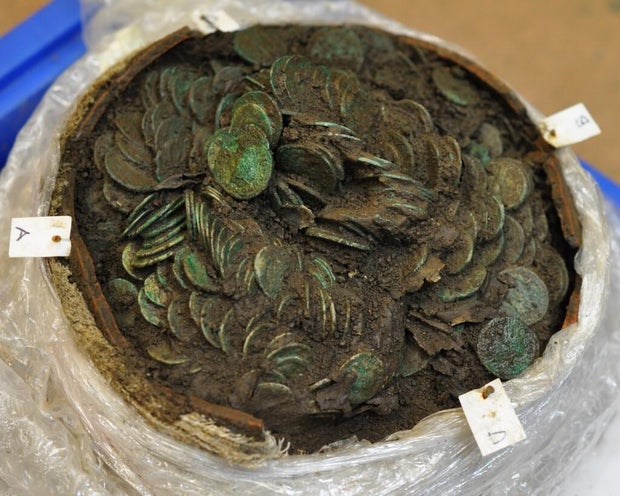 Discovery of buried coins in Wales turns out to be Roman treasure: Huge surprise