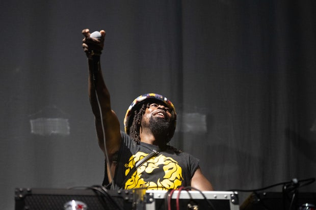 DJ Nana Kwabena at Bill Graham Civic